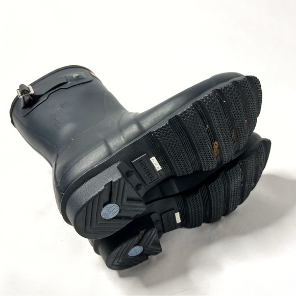 Hunter Original Short Rain Boots Blue Size 6 - Picture 7 of 7